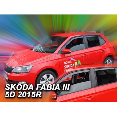 Дефлекторы боковых окон Team Heko для Skoda Fabia III Kombi (2015-) бренд – Team HEKO главное фото